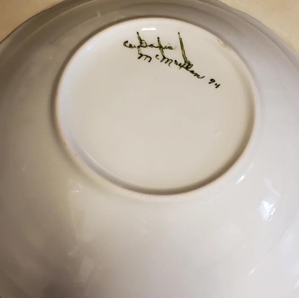 Vintage serving bowl
